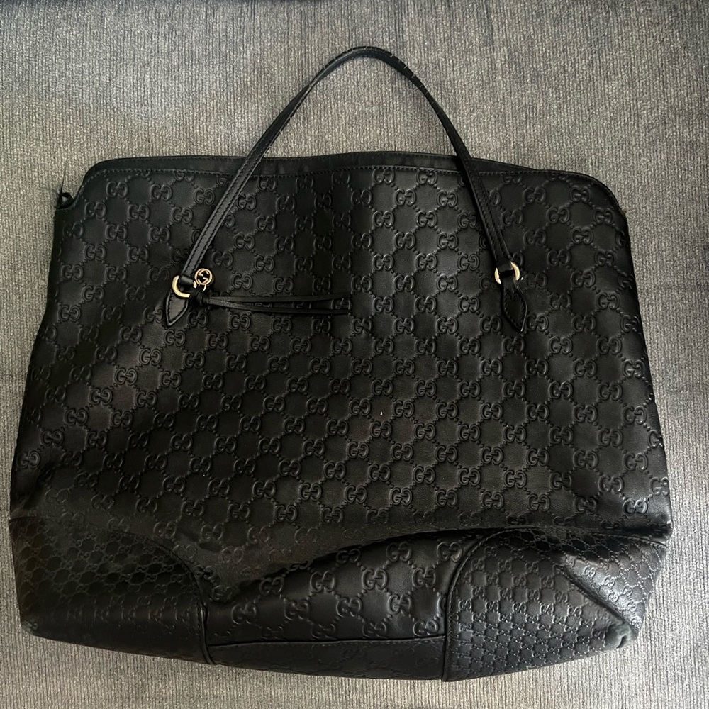 Gucci Black Signature Tote